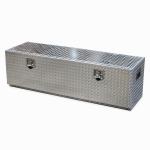 Underbody Trailer Toolbox | 18 x 18 x 60 Diamond Plate